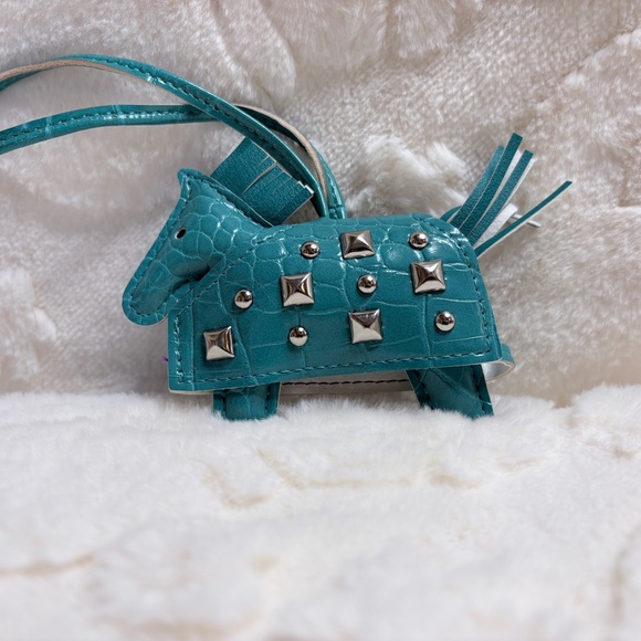 War Horses Bag Charm | Studded Horse Silhouette - Picture 9 of 13